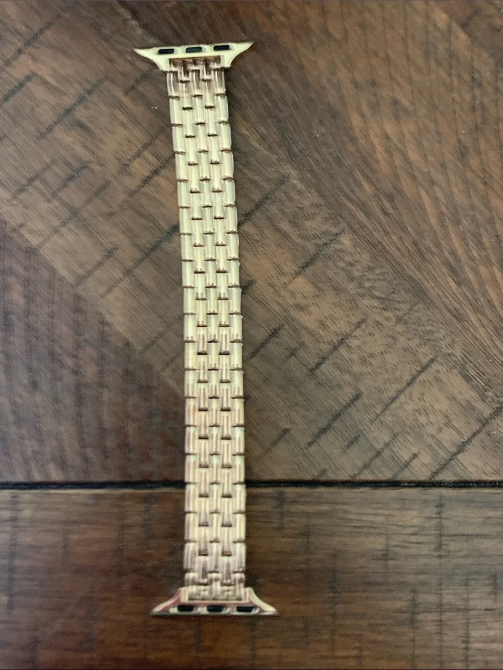 Gold Stretch Link Watchband
